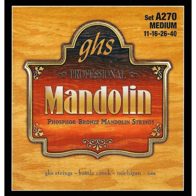 GHS MANDOLIN POSPHOR BRONZE MEDIUM 11-16-26-40