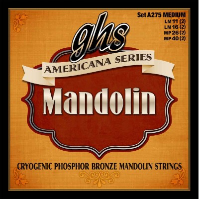 MANDOLIN AMERICANA MEDIUM 11-16-26-40