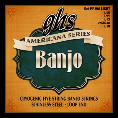 Ghs Banjo Americana Light 10-11-13-20-10