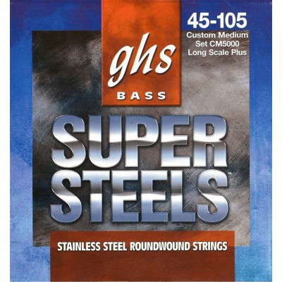 Ghs Cm5000 Super Steels File Rond Jeux Custom Medium !45-65-80-105