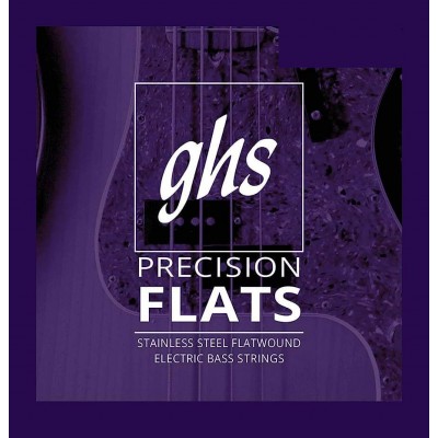 GHS CORDE UNITE BASSE PRECISION FLATWOUND 45