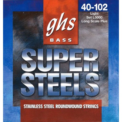 Ghs L5000 Super Steels File Rond Jeux Light !40-58-80-102