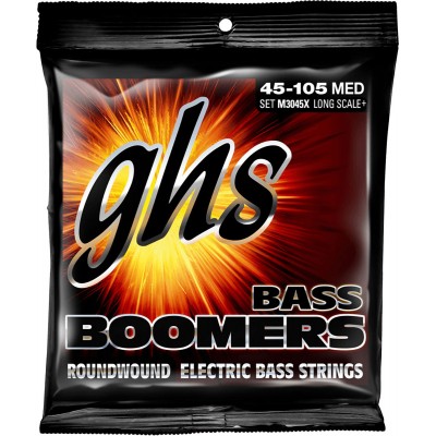 Ghs M3045x Boomers File Rond Jeux Medium Extra Long Scale !45-65-85-105