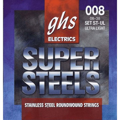 Ghs St-ul Super Steel File Rond Jeux Ultra Light !08-11-14-22-30-38