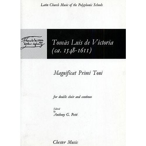 CHESTER MUSIC VICTORIA TOMAS LUIS (DE) - MAGNIFICAT PRIMI TONI