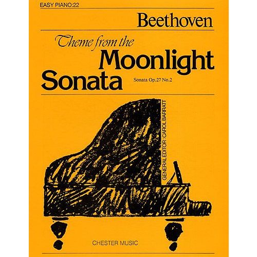 CHESTER MUSIC THEME FROM THE MOONLIGHT SONATA - PIANO SOLO