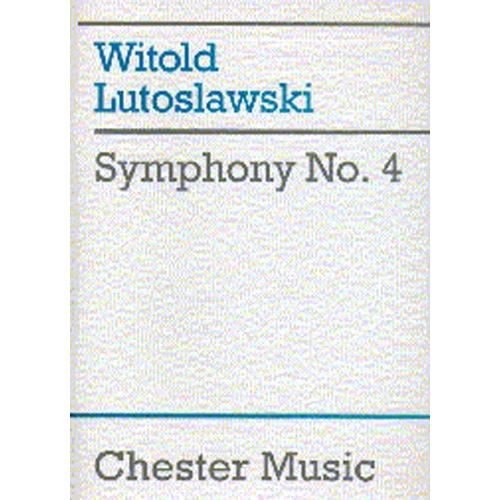  Witold Lutoslawski - Symphony No. 4 - Score - Orchestra
