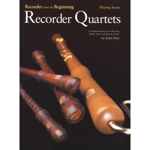 PITTS JOHN - RECORDER QUARTETS - PLAYING SCORE - WIND ENSEMBLE