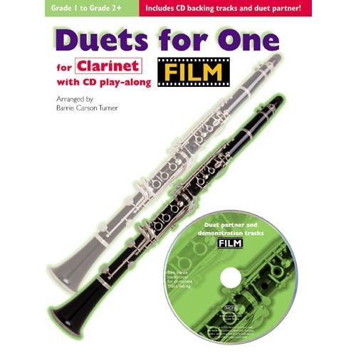 FILM DUETS FOR ONE + CD - CLARINET