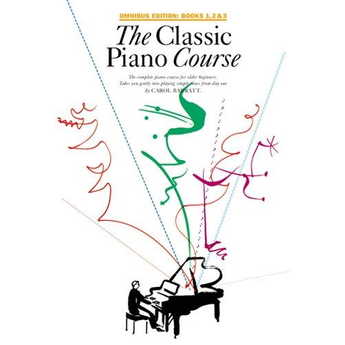 CLASSIC PIANO COURSE, SMALL FORMAT - BOOKS 1-3 - PIANO SOLO