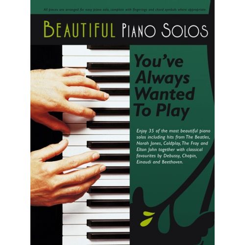 CHESTER MUSIC BEAUTIFUL PIANO SOLOS YOU