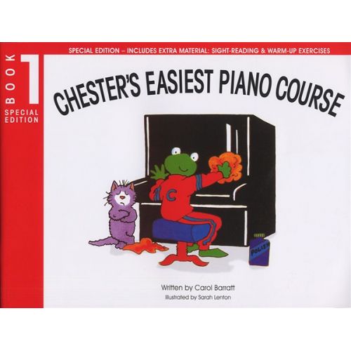 CAROL BARRATT - CHESTER'S EASIEST PIANO COURSE BOOK 1 - BK. 1 - PIANO SOLO