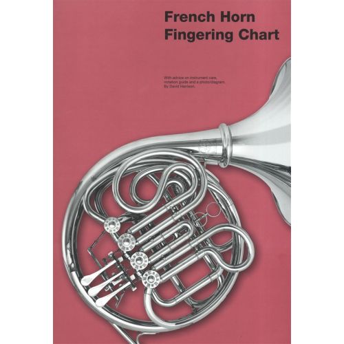 CHESTER FRENCH HORN FINGERING CHART - HORN