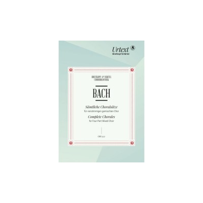 EDITION BREITKOPF BACH J.S. - 389 CHORALGESANGE