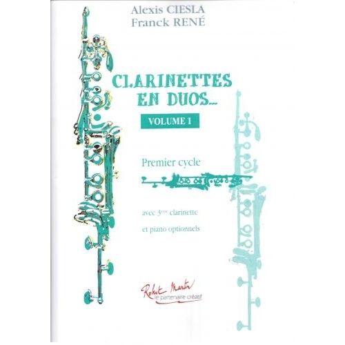 ROBERT MARTIN CIESLA A., RENE F. - CLARINETTES EN DUOS VOL.1