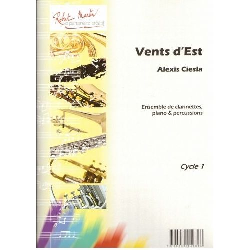 CIESLA A. - VENTS D'EST CLARINETTE