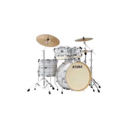 SUPERSTAR CLASSIC STAGE 22 DRUM KIT ICE ASH WRAP