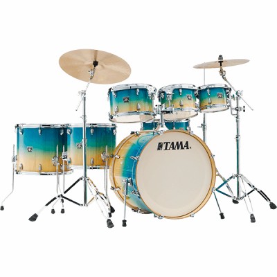 TAMA SUPERSTAR CLASSIC 7-PIECE STUDIO 22 CARIBBEAN LACEBARK PINE FADE