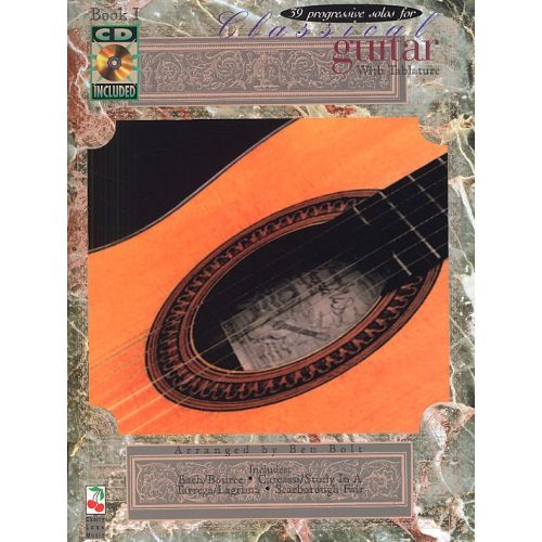 39 Progressive Solos For Classical Guitar Book 1 + Cd - Guitar Tab