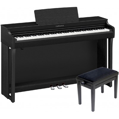 YAMAHA CLP 835 black and his bench