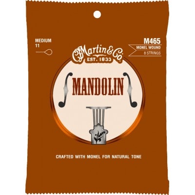 MARTIN & CO M465 MANDOLINE RETRO MANDOLIN 465 SET 8 STRINGS MEDIUM