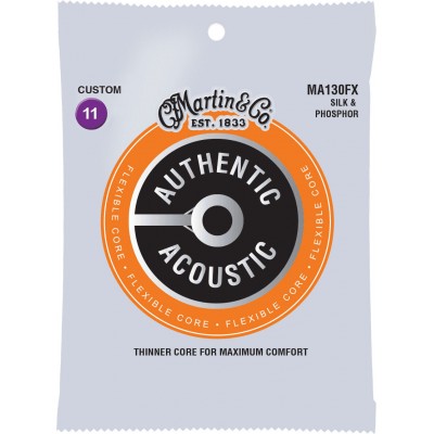 MARTIN & CO MA130FX FLEXIBLE CORE SILK & PHOSPHOR 11-47