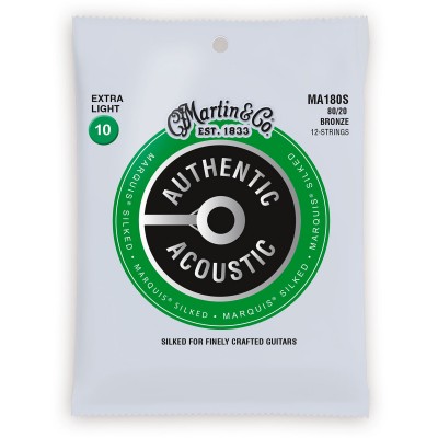MA180s Authentic 80/20 Silked 12C Extra Light 10-47