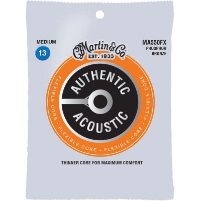 MARTIN & CO MA550FX FLEXIBLE CORE PH. BRONZE MEDIUM 13-56
