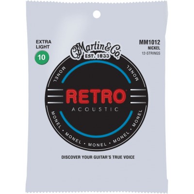 MM1012 Retro Monel Nickel EXTRA-light 12C