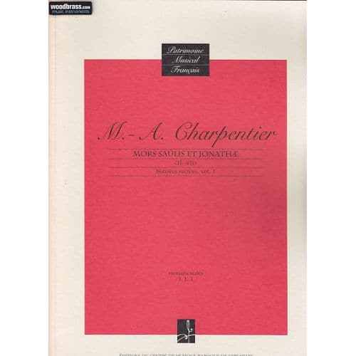  Charpentier M. A. - Mors Saülis Et Jonathae (h 403)