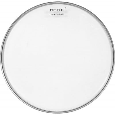 CODE DRUM HEAD DNA TRANSPARENTE 16"