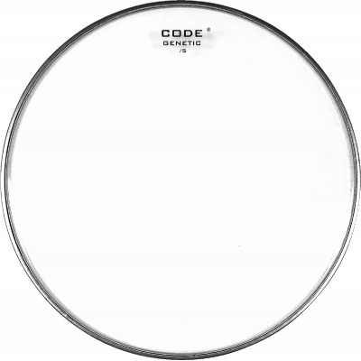 CODE DRUM HEAD GENETIC TIMBRE CAISSE CLAIRE 5 MIL 12"