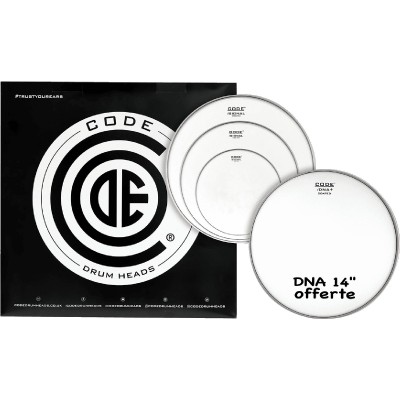 Code Drum Head Tom Pack Signal Sablee Fusion + Cc 14 Dna Sablee