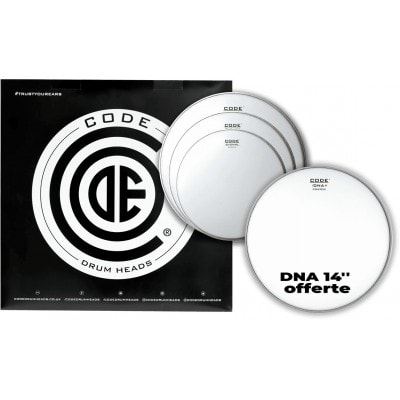 Code Drum Head Tom Pack Signal Smooth Fusion + Cc 14 Dna Sablee
