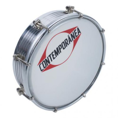 C-tamfr - Tamborim 6'' Frisado Alu - 8 Tir.