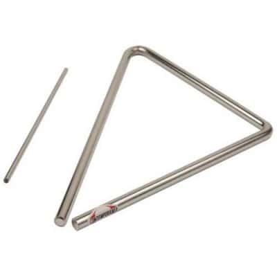 C-TR03 - TRIANGLE STEEL CHROME TALL, 26 X 26 X 37CM