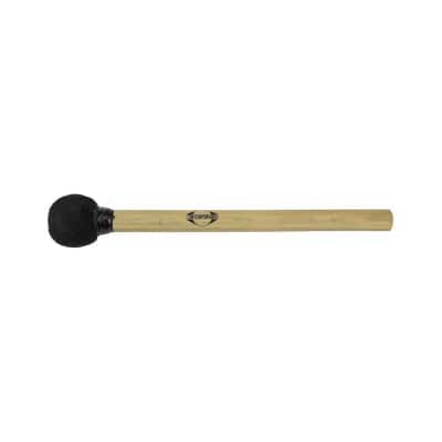 G-BS01B MAILLOCHE DE SURDO NOIRE BOIS 35CM 