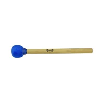 G-BS01BLUE - MAILLOCHE DE SURDO BOIS BLEUE 35CM 