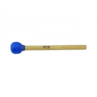 CONTEMPORANEA G-BS01blue - Mailloche De Surdo Bois Bleue 35CM
