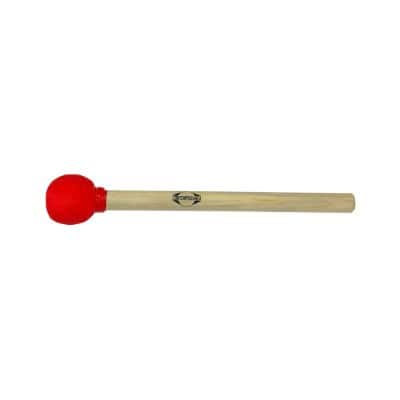 CONTEMPORANEA G-BS01R MAILLOCHE DE SURDO ROUGE BOIS 35CM 