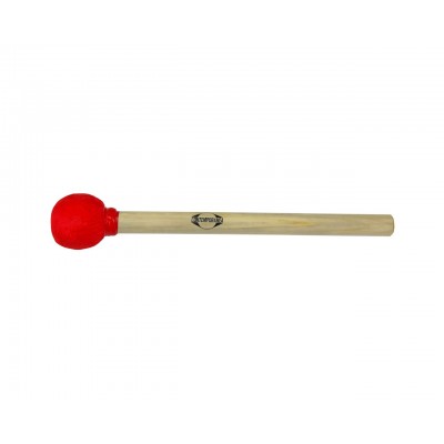 CONTEMPORANEA G-BS01R Mailloche De Surdo Rouge Bois 35CM