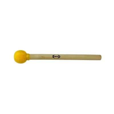 CONTEMPORANEA G-BS01Y - MAILLOCHE DE SURDO JAUNE BOIS 35CM 