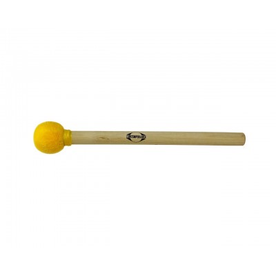 CONTEMPORANEA G-BS01y - Mailloche De Surdo Jaune Bois 35CM