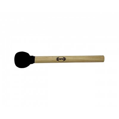 CONTEMPORANEA C-BS02B - Mailloche De Surdo Noire Bois 30CM Pour Surdo