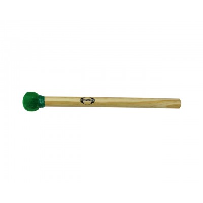 CONTEMPORANEA C-BS08 - GREEN WOODEN SURDO MALLETSMALL HEAD, 35CM