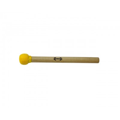 C-BS09y - Mailloche De Surdo Jaune Bois Petite Tête, 30Cm