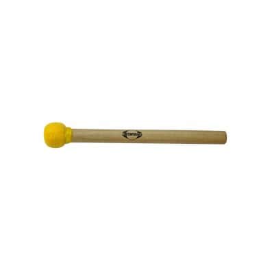 C-BS09Y - MAILLOCHE DE SURDO JAUNE BOIS PETITE TETE, 30CM 