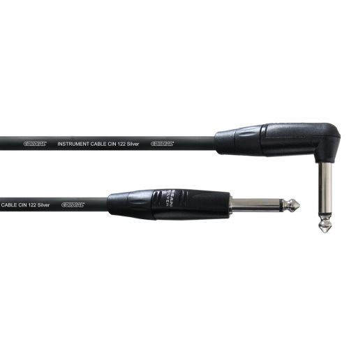 SILVERLINE GUITAR/INSTRUMENT JACK MONO / JACK MONO ELBOW 3M