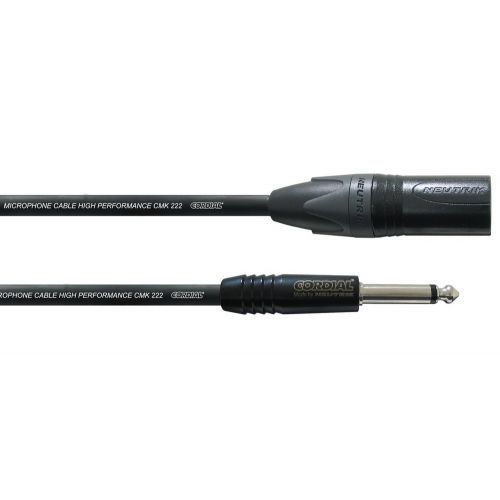 CORDIAL Câble Audio XLR Male/jack Mono 5 M
