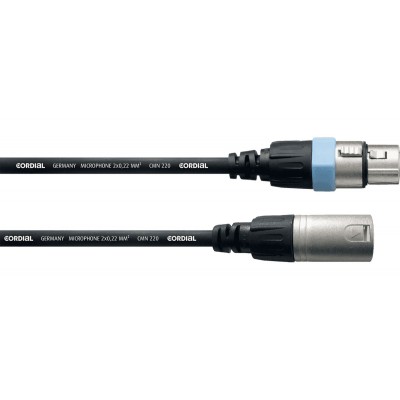 CORDIAL MICROPHONE CABLE XLR 2.5 M
